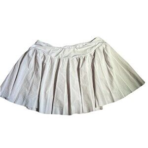 Womens DSG Pleated White Skort